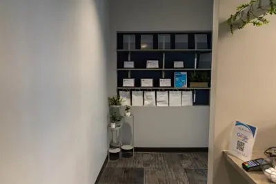 inside the front office at AVA Dental