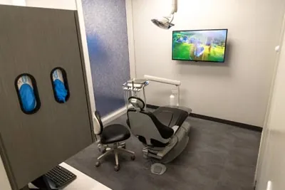 inside the dental operatory at AVA Dental