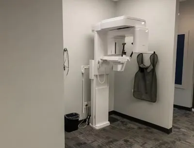 digital X-ray machine used at AVA Dental