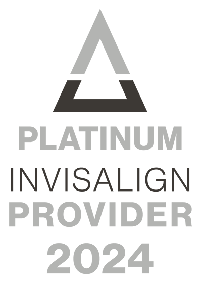 AVA Dental's platinum Invisalign provider logo